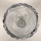 Vase en cristal taillé