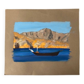 Boat illustration