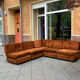 Vintage sofa from the 70s modular composed of 5 seats