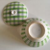 Saladier and 60s faience soup