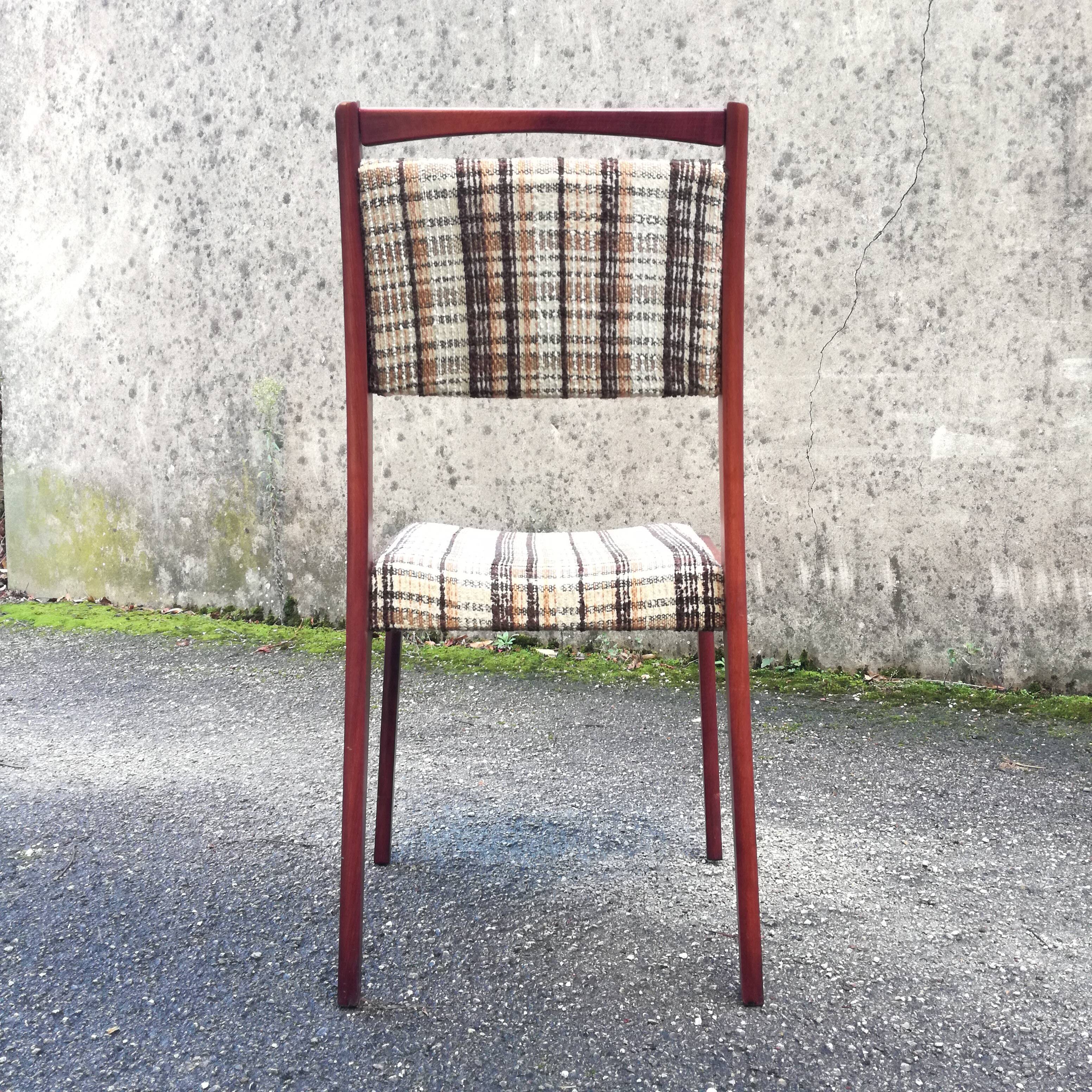 Mahogany chairs 1960