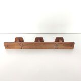 Coat racks 2 wood patères 40s