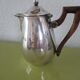 Antique Art Deco silver-plated milk jug - handle to be restored