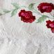 Old linen sheet embroidery 200X260