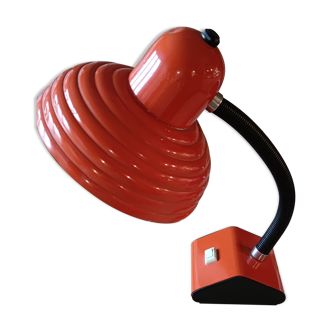 Lampe de bureau vintage orange