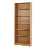 Bookcase with oak veneer scandinavian design from the 70s
