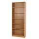Bookcase with oak veneer scandinavian design from the 70s