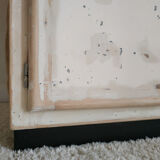 Buffet mado low patinated renovated concrete tray