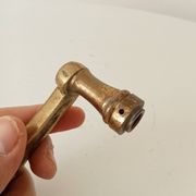 Poignée de porte ancienne en bronze style Empire