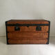 Vintage wooden trunk
