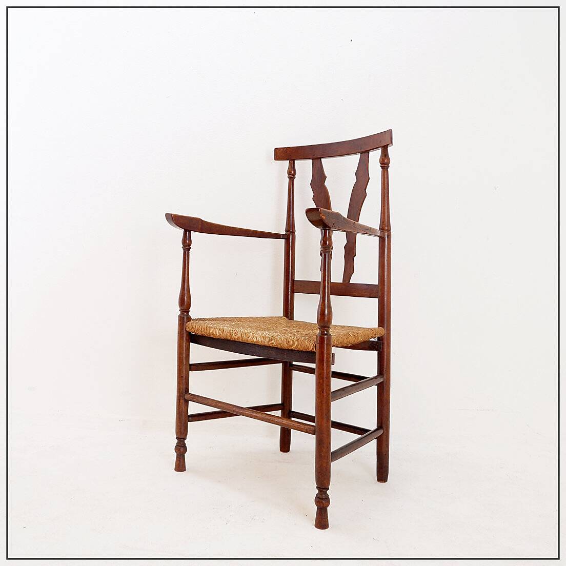 Early 20th Century French Country-Style Armchair