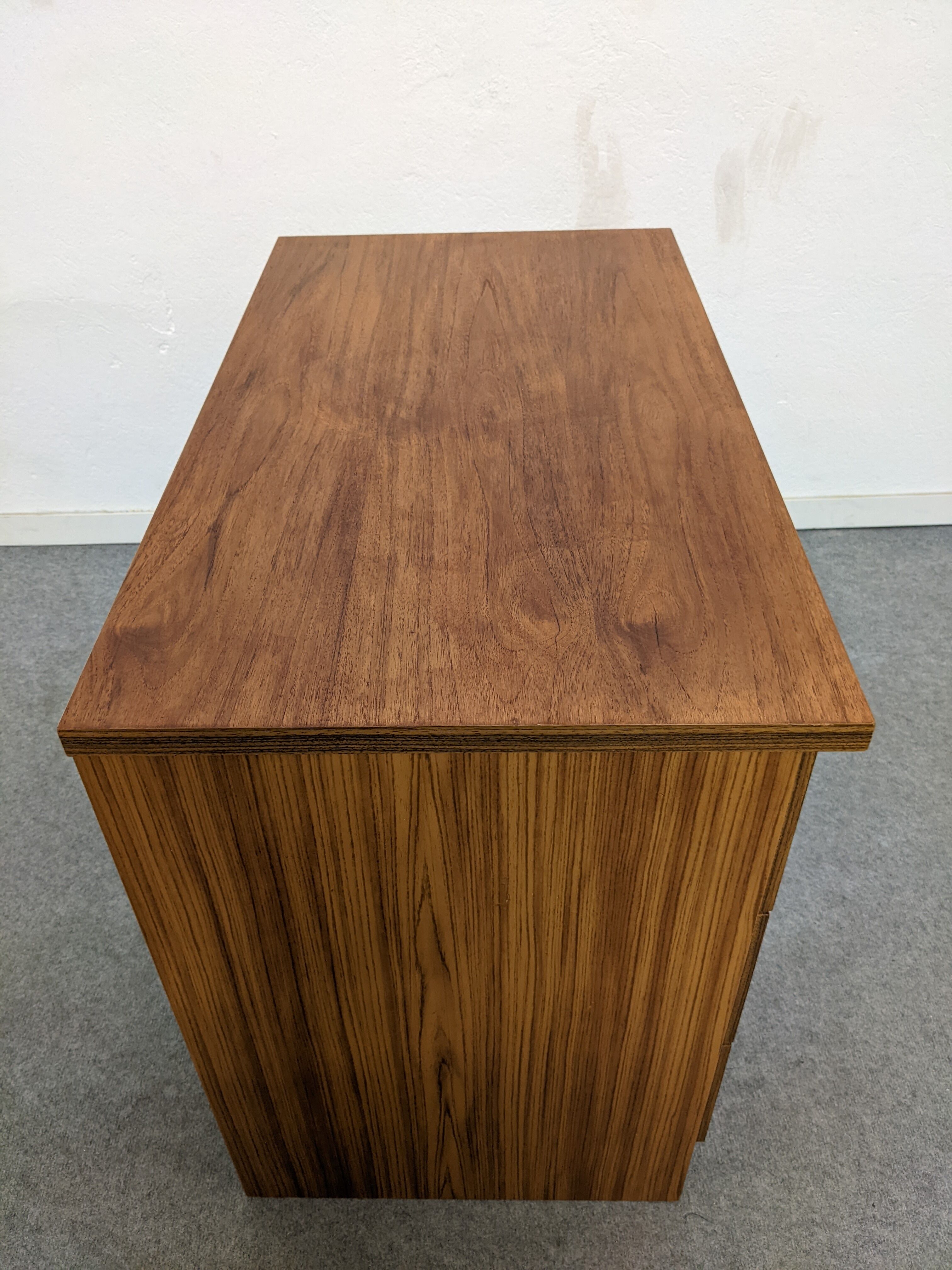 Vintage teak and rosewood chest of drawers from the 70-80s