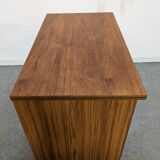 Vintage teak and rosewood chest of drawers from the 70-80s