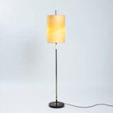 Lampadaire réglable en hauteur en résine et métal, années 1960