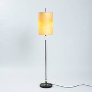 Lampadaire réglable en hauteur en résine et métal, années 1960