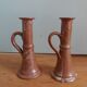 Stoneware candle holders