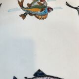 Fish dish from the Faience Factory of Gien