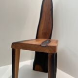 Solid wood chair