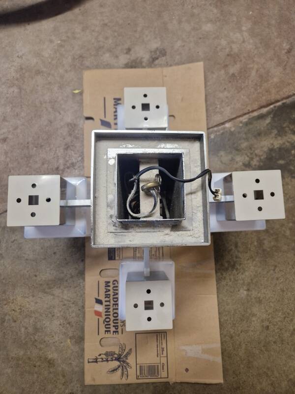 Sciolari - Cube 5-Light Pendant Chandelier