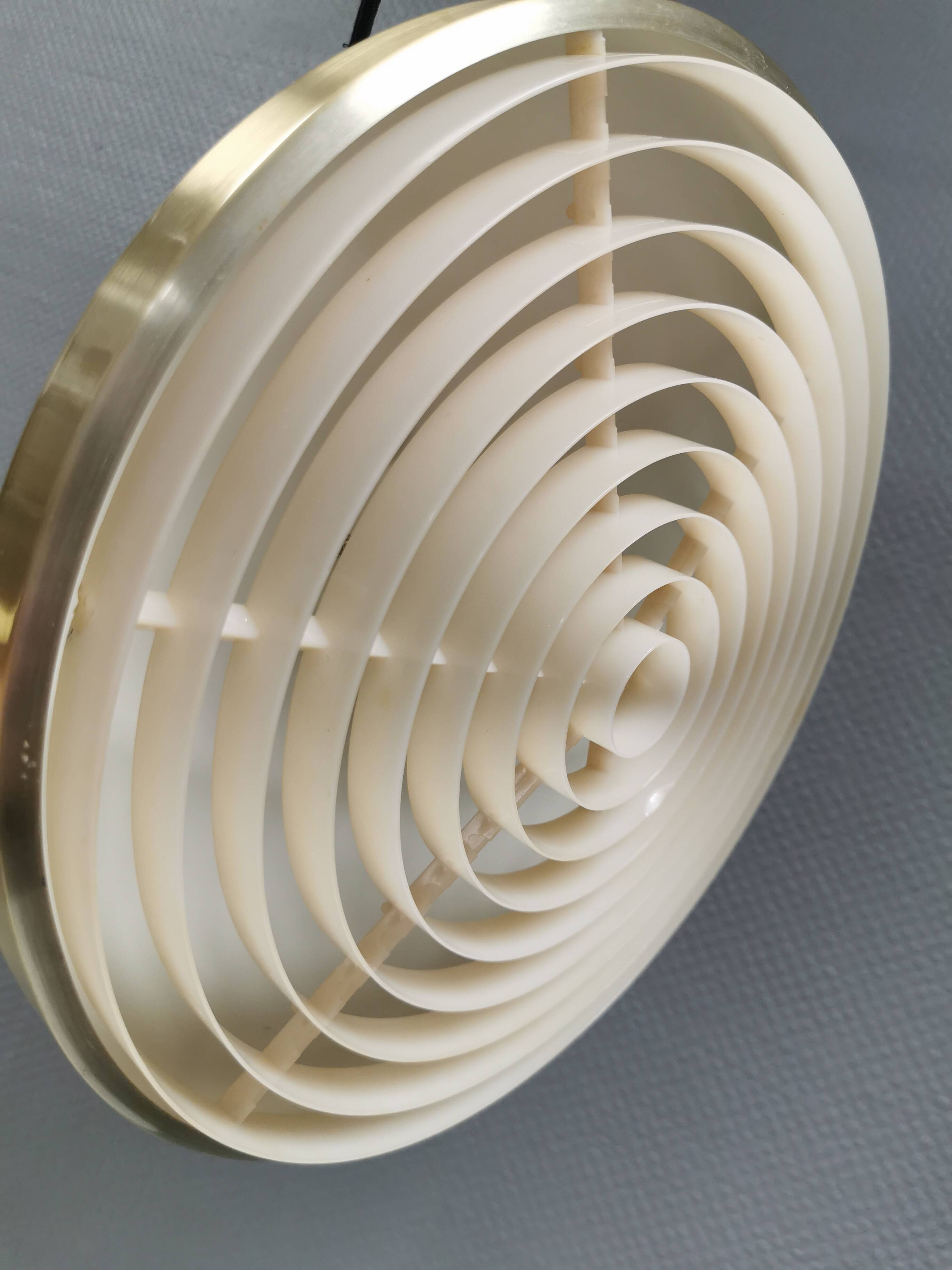 Hanging lamp from Danish Lyskær lighting, 1980s.