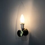 Pair of vintage italian wall sconces, Stilnovo Italy, 50s