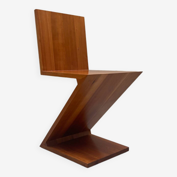Chaise « Zig Zag Chair », Rietveld, Cassina