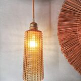 Vintage glass walking lamp