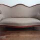 Old Napoleon III mahogany bench