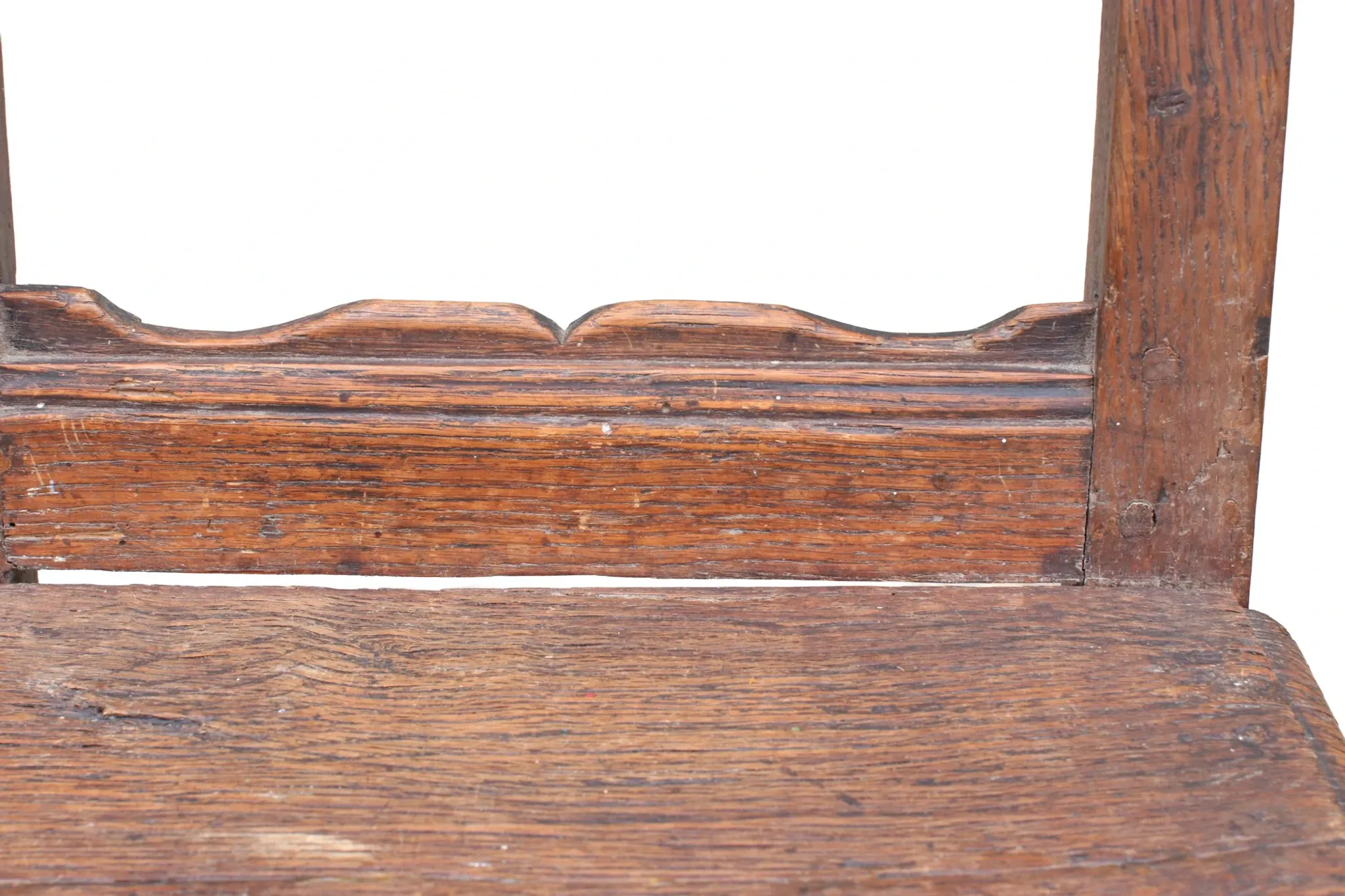 French provincial oak chair, Lorraine – late 17th/early 18th c. (no. 1)