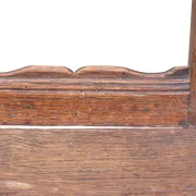 French provincial oak chair, Lorraine – late 17th/early 18th c. (no. 1)