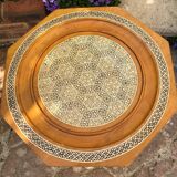 Side table - oriental pedestal table