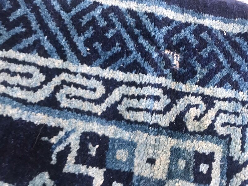 Tibetan handmade rug - 70x122 cm