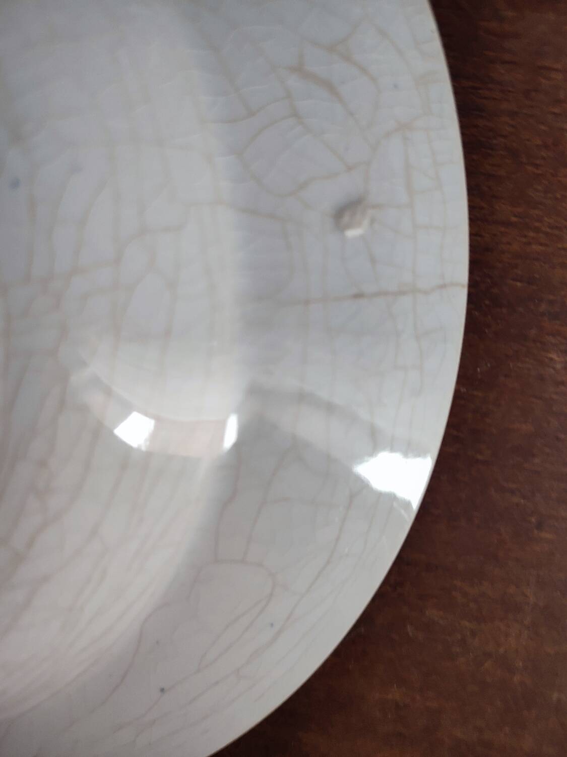 Set of 3 St Amay soup plates