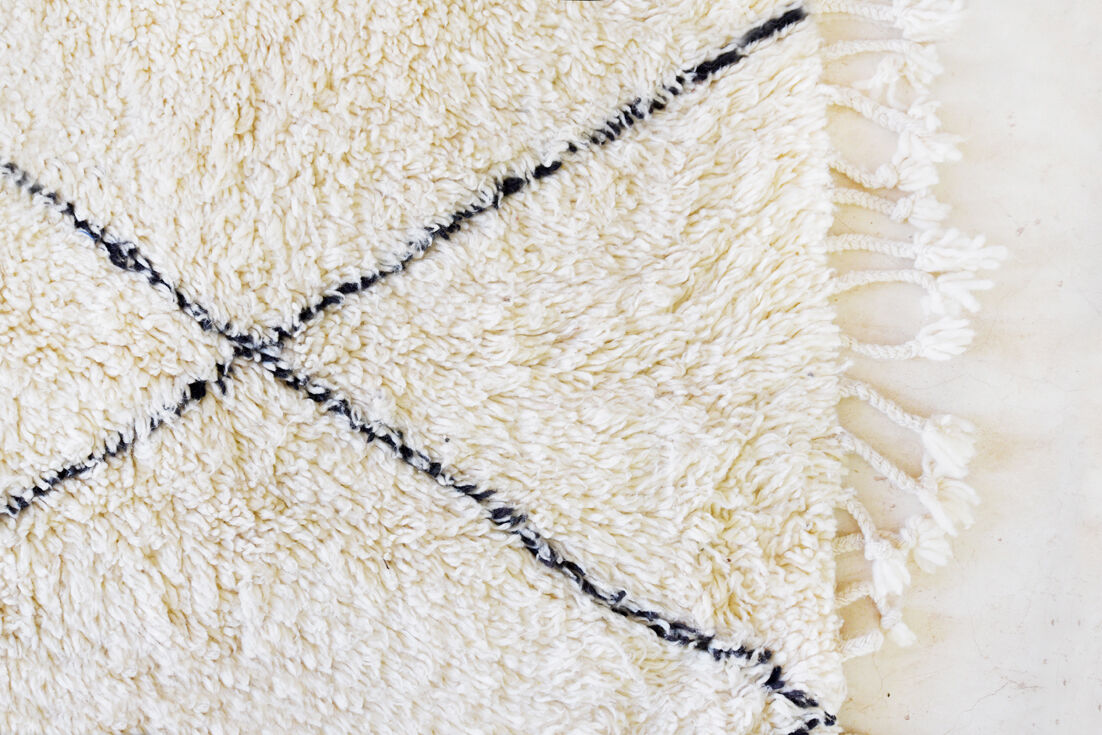 Tapis beni ourain 177x284cm