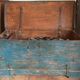 Blue Indian chest