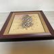 Cadre tableau huile sur toile "fleurs" signé Declercq