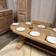 Monastery table in solid oak