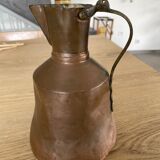Decorative metal pitcher