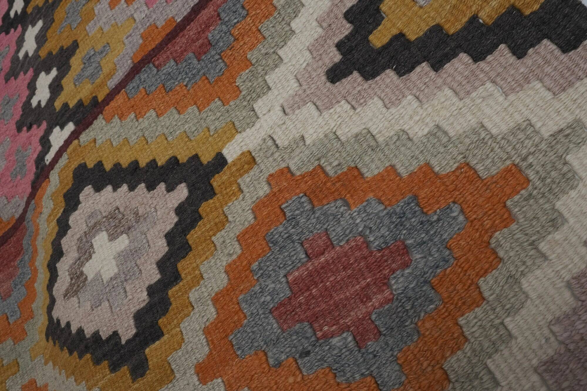 Vintage Turkish hallway rug 77x454 cm