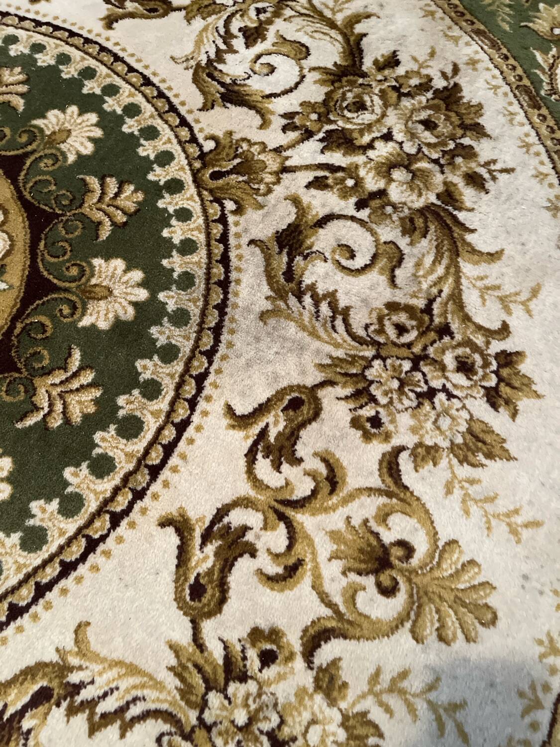 Vintage carpet in pure virgin wool from the 70s, Chambord by Eulan Bayer.