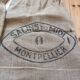 Vintage burlap bag Salins du Midi Montpellier