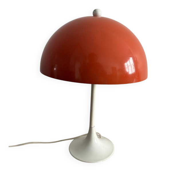Lampe champignon Space age année 60/70 pied tulipe