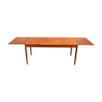 Large vintage extendable table made in the 1960s