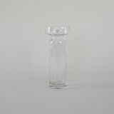 Glass vase, Danish design, 1970s, manufacturer: Holmegaard