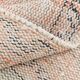 Blush Pink Muted Turkish Vintage Handmade Wool Carpet Rug, 191x316 Cm
