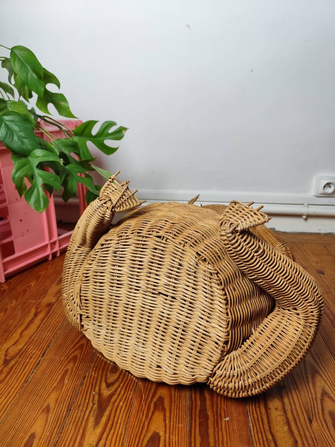 Frog magazine rack by Olivier Cajan 1960-1970