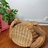 Frog magazine rack by Olivier Cajan 1960-1970