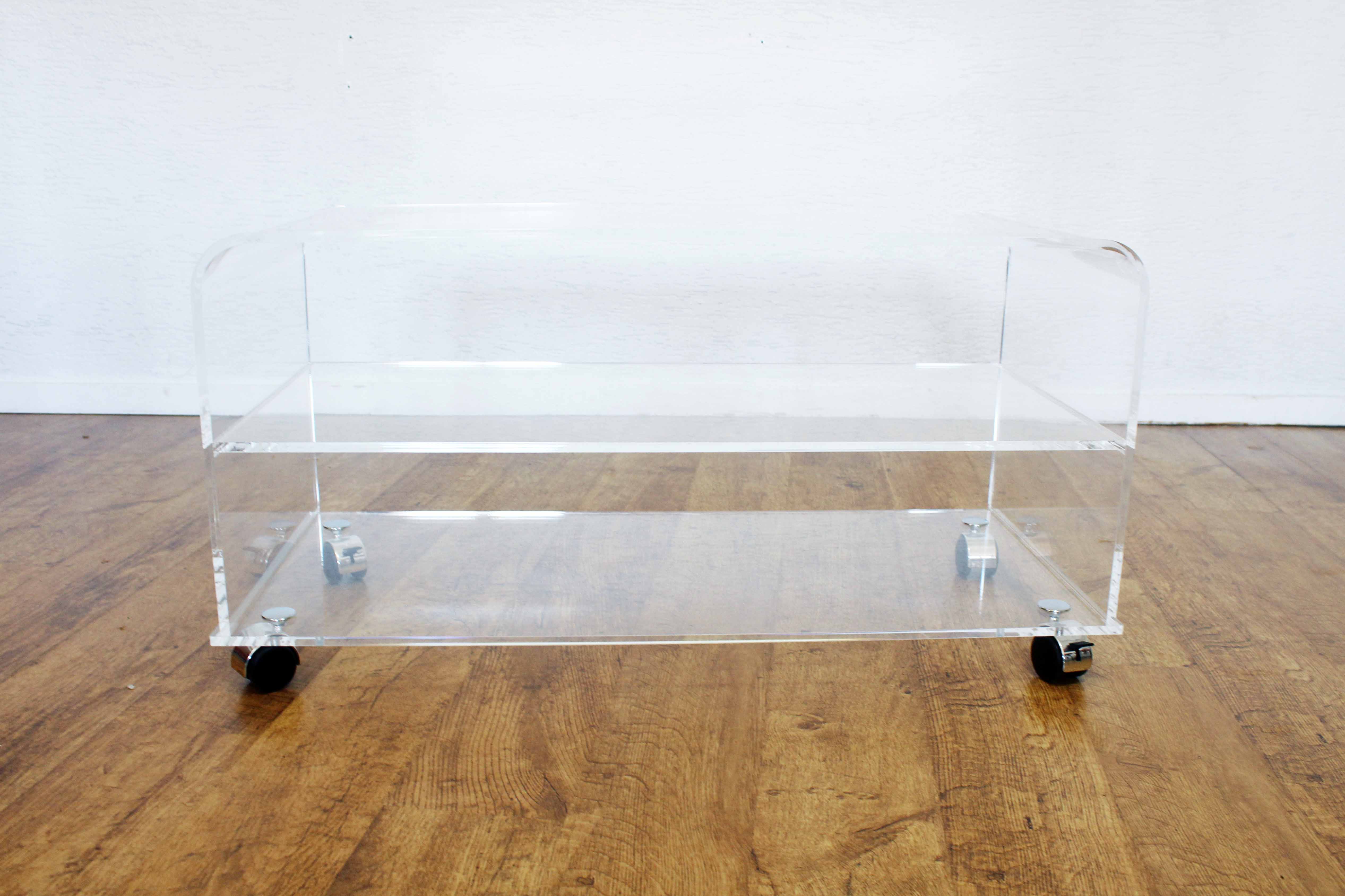 Plexiglas coffee or side table