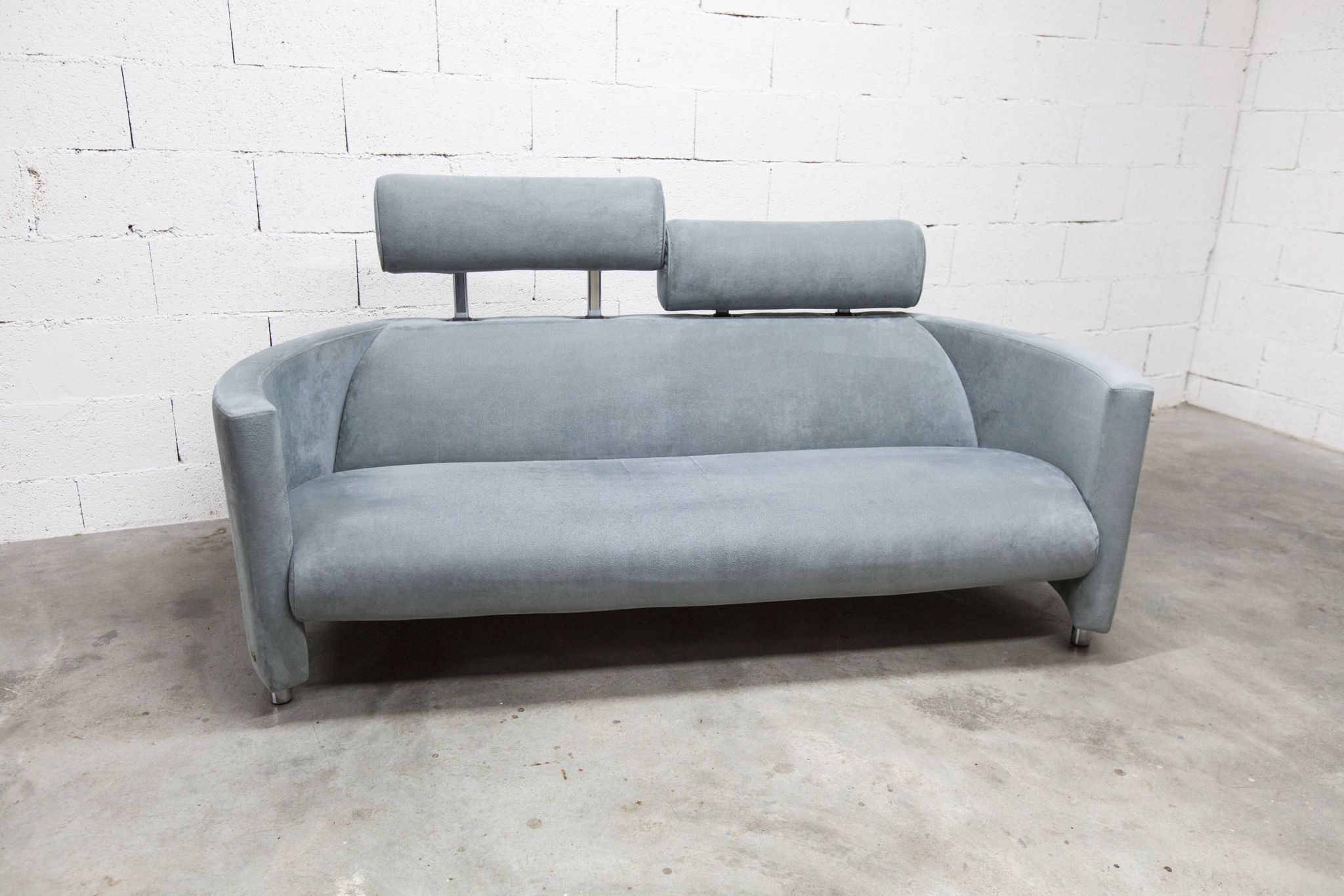 Negresco Sofa Design Bernard Massot for Neology France Moiré Velvet