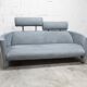 Negresco Sofa Design Bernard Massot for Neology France Moiré Velvet